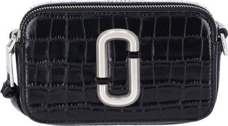 Marc Jacobs The Croc-embossed Shoulder Snapshot Bag