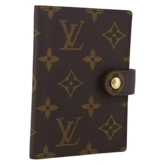 Louis Vuitton Pre-owned Wallets, female, Brown, Size: ONE SIZE Pre-owned Canvas Home-Office Wallet