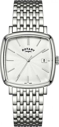 Rotary RGB05307-08 Mens Heritage Astoria Watch - Silver - One Size