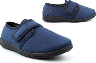 Generic Mens Extra Large Slippers Size 6 Boys Slipper Size 12 Mens Touch Fastening Slippers Comfort Slipper Extra Large Touch Fastening Memory Foam Comfort Si