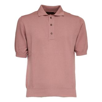 Zanone Polo Shirts, male, Purple, Size: XL Polo Shirt