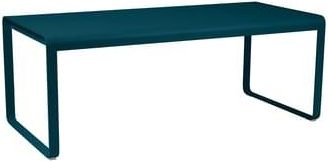 Fermob Rectangular table Bellevie - Blue - Aluminium - Designer Pagnon & Pelhaître