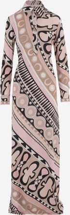 Emilio Pucci Emilio Pucci Long Stretch Viscose Dress