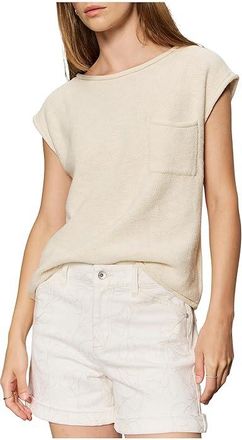 Sanctuary Easy Sweater T-Shirts Womens Sweatshirt Collagen : LG (US 10-12), Cotton