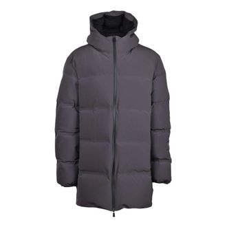 Herno Heren, Mantels, Grijs, Maat: 4XL Polyamide