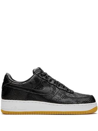 Nike x Fragment x Clot Air Force 1 07 Black Silk sneakers