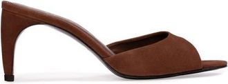 Black Suede Studio Jazz 70 Suede Mule in Brownie Suede at Nordstrom, Size 37.5 Eu