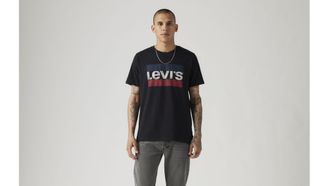 Levi's Sportswear Graphic T Shirt - Mens - 2XL - Black