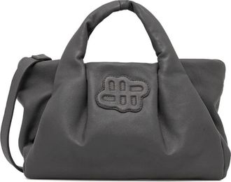 Munthe Borsa tote piccola con manico - Grigio