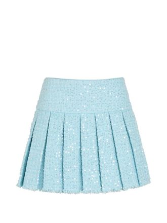 Alice & Olivia Alice + Olivia Minifalda plisada