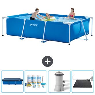 Intex Piscina Con Estructura Rectangular - 300x200x75 Cm - 7-piezas Scb4