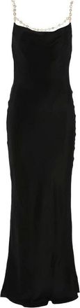 Cult Gaia Kleedjes, Dames, Zwart, S, Polyester, Macelyn Gown