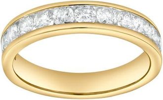 LuvMyJewelry Celvyn 1.00 Ct Natural Diamond Band 14K Gold Ring in 14K Yellow Gold at Nordstrom, Size 7.5