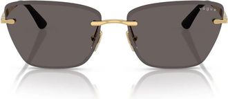 Vogue Sunglasses Vo4332 S 280/87 Gold/Smoke Gray Women