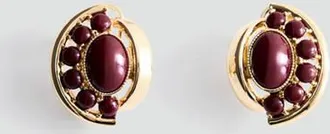 Mango Orecchini dettaglio perline oro - Donna - Taglia unica - MANGO