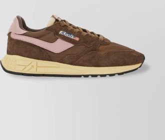 Autry mesh and suede sneakers