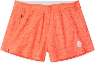 Stio | Womens Bounder Lined Short - 3, Size Extra Small in Neon Bloom Clouds