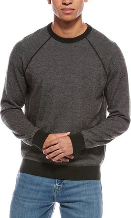 Vince Birdseye Raglan Wool & Cashmere-Blend Crewneck Sweater