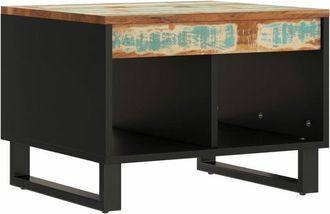 vidaXL Coffee Table 55x50x40 cm Solid Wood Reclaimed Vidaxl