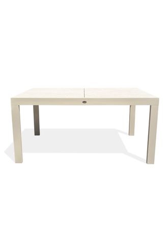 DCB Garden Mesa de jard&iacute;n de aluminio con tablero de sinterstone