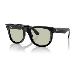 Ray-Ban Vierkante zonnebril Wayfarer Reverse Groen - unisex - Zonnebrillen - Zwart - 50 MM - Accessoires