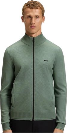 HUGO BOSS Heren, Truien, Groen, Maat: M Viscose