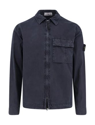 Stone Island Shirts Blue