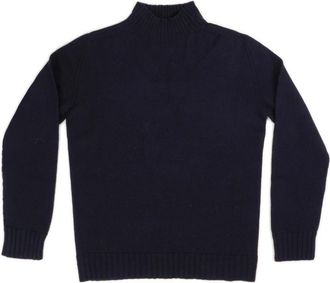 Alpha Studio Heren, Truien, Blauw, Maat: 3XL Wol