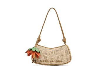 Marc Jacobs The Summer Woven Charm Shoulder Bag Shoulder Womens Handbags Natural, Cotton/Polyurethane