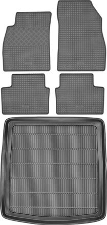 OEM Juego De Alfombrillas De Goma Para Coche Y Maletero Para Opel Insignia A Sed&aacute;n/hatchback (2008-2017)