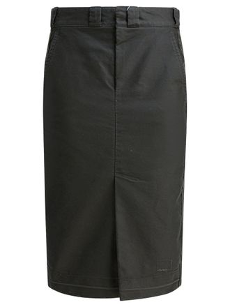 Maison Margiela Cotton Midi Skirt