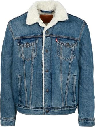 Levi's Denim Jacket - Heren - Spijkerjassen - Blauw - S - Denim - Jassen