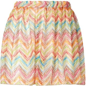 Missoni Copricostume con motivo a zigzag - Toni neutri