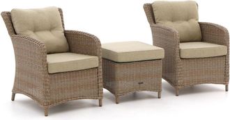 Intenso Furniture Intenso Leone/Milano lounge balkonset 3-delig