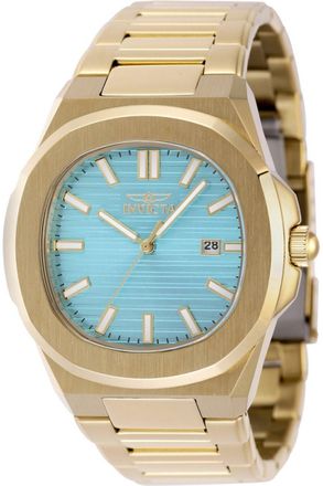 Invicta Speedway 48517 Heren Horloge - Quartz Uurwerk - Roestvrij Staal met blauwe Wijzerplaat - 41mm