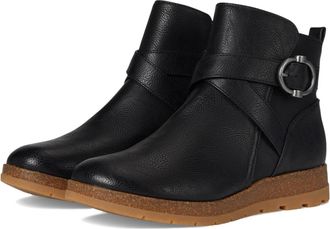 S&ouml;fft Eurosoft by Sofft Laelia Boots Womens Black Side Zip Ankle Bootie Hawk2994