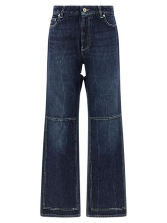 Jean Paul Gaultier Womens The blue Cut-Out Jeans