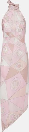 Pucci Occhi silk twill maxi dress