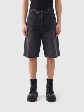 Balenciaga Shorts in denim di cotone a 5 tasche con vestibilit&agrave; regular
