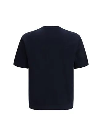 PIACENZA 1733 Cotton Crewneck T-Shirt - Navy