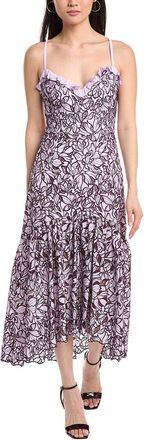 Marchesa Peony Printed Dress