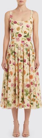 Carolina Herrera Abito midi in cotone stretch stampato