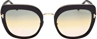 Tom Ford Eyewear Occhiali da sole cat-eye - Nero