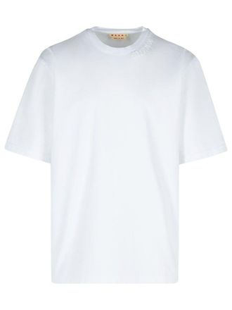 Marni White Cotton T-Shirt