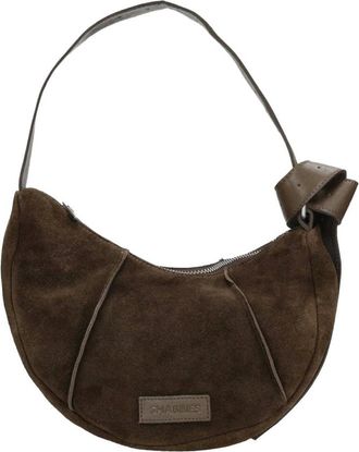 Shabbies Amsterdam Dames, Tassen, Bruin, Maat: ONE Size Su&egrave;de