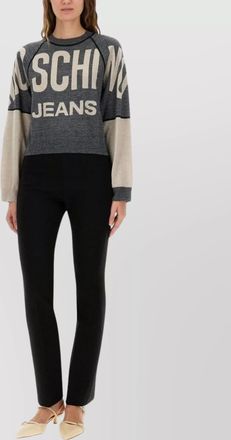 Moschino wool logo sweatshirt