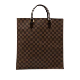 Louis Vuitton Pre-owned Tote Bags, female, Brown, Size: ONE SIZE Pre-owned The Sac Plat