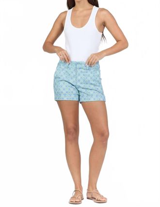 Dear John Denim North Hampton Shorts In Capri Tile
