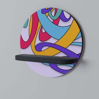 OEM Estante Redondo Color Stream Negro