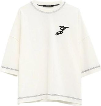 Jacquemus Contrast-stitching T-shirt